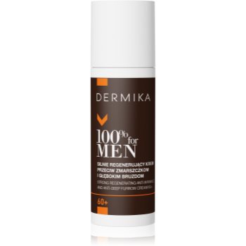Dermika 100% for Men Cremă regeneratoare împotriva ridurilor pentru barbati - imagine 2